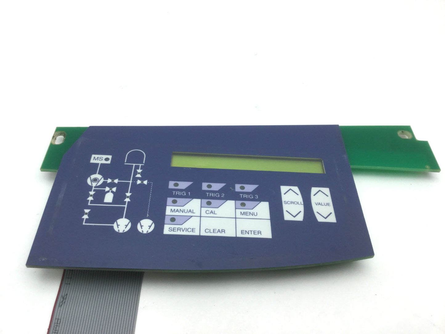 Used Leybold Inficon LN 200 61 520, UL 200 Helium Leak Detector Display Control Board