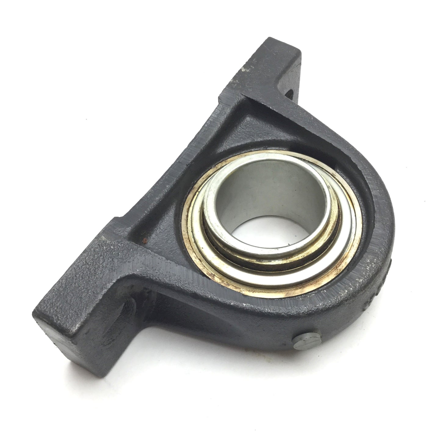 Used INA GE50KRRB Bearing With ASE10 2-Bolt Pillow Block, ID 50mm, Base 56mm x 202mm