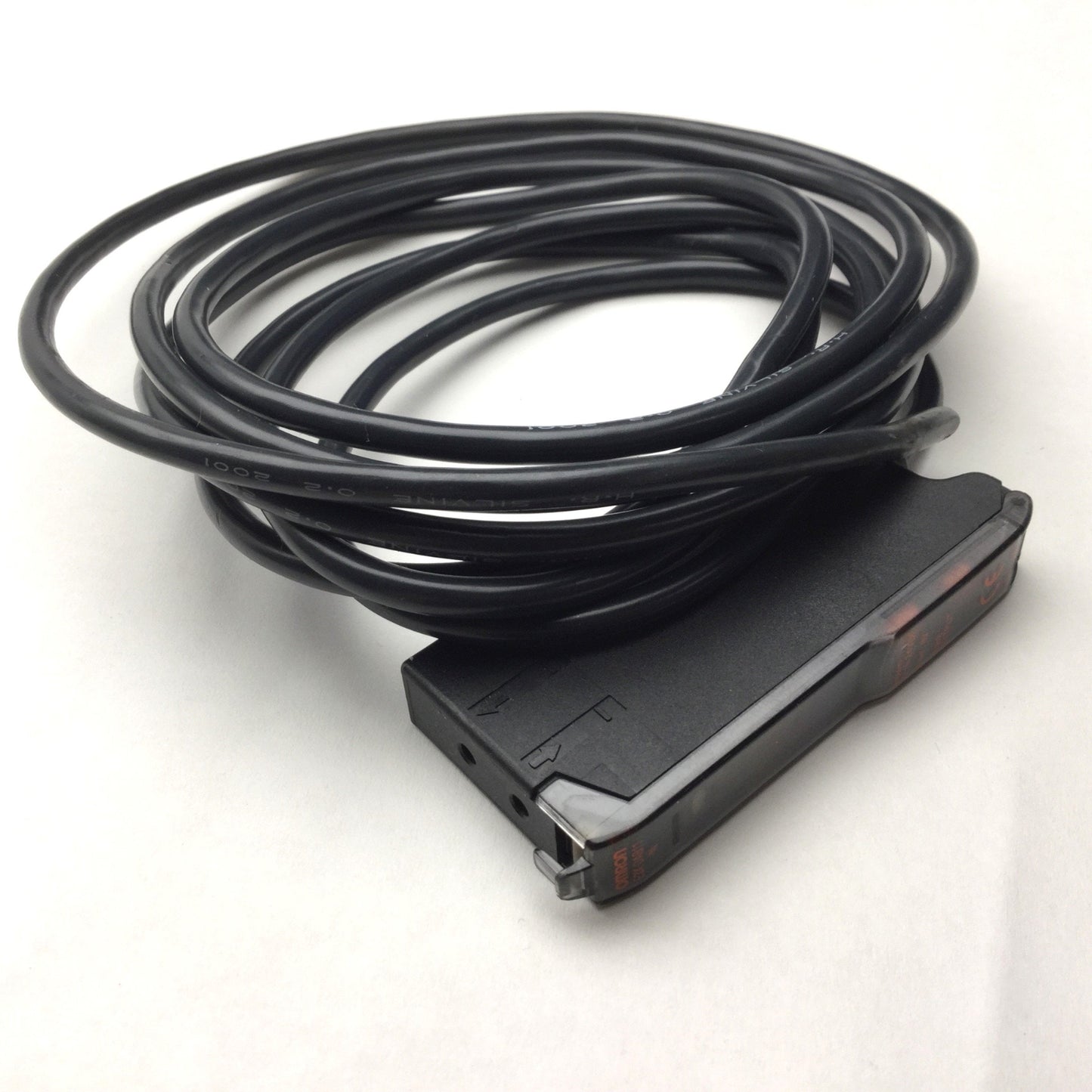 Used Omron E3X-DAB11-N Fiber Optic Sensor Amplifier, Supply: 12-24VDC, Output: NPN