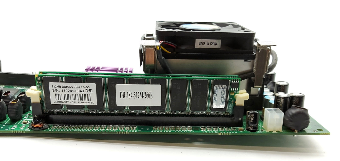 Used Portwell ROBO-8712VLA Single Board Computer Intel P4 2.4GHz 1GB RAM DDR266