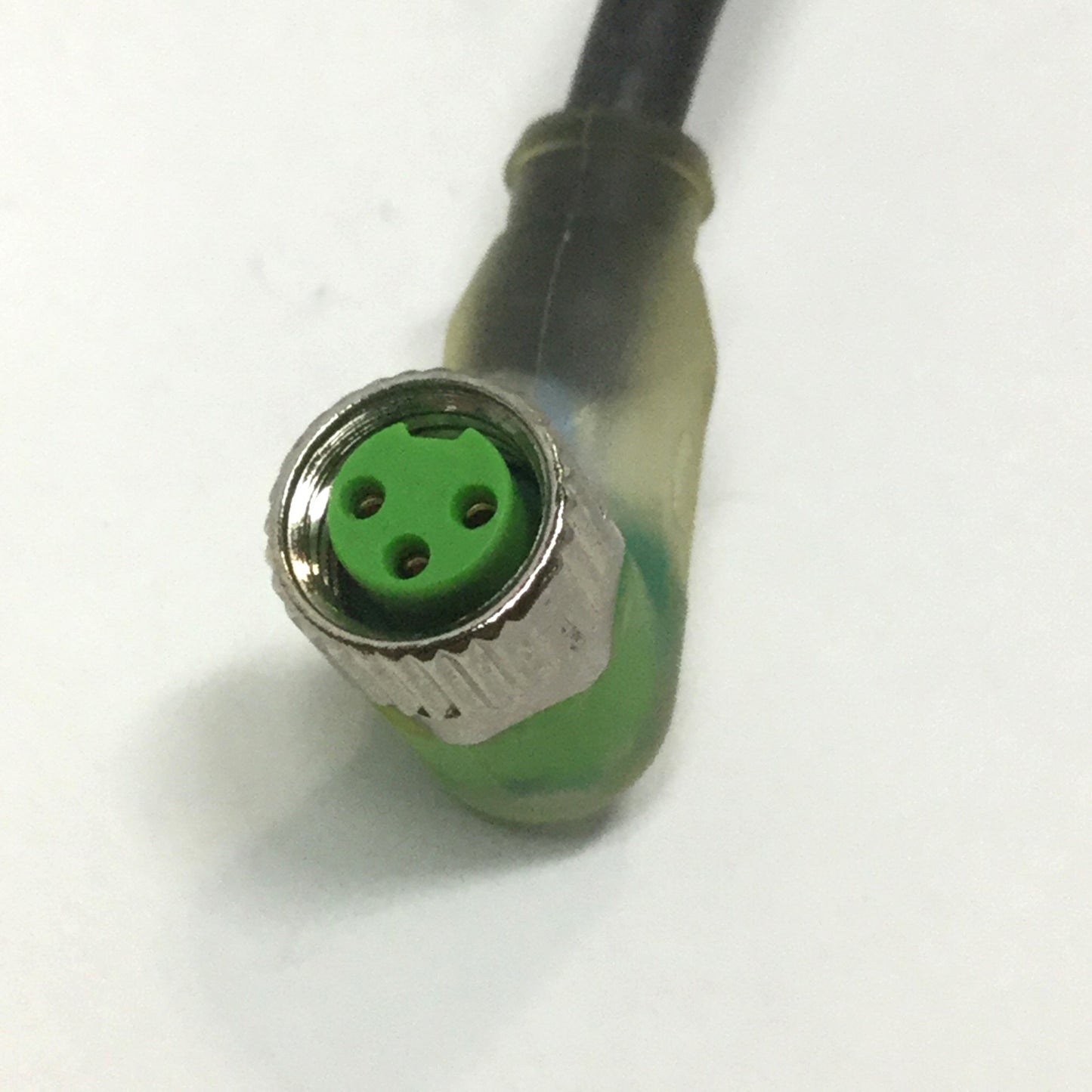 Used IFM IEC201 Inductive Proximity Sensor Switch PNP-NO, 2mm Range w/M12 3-Pin Cable