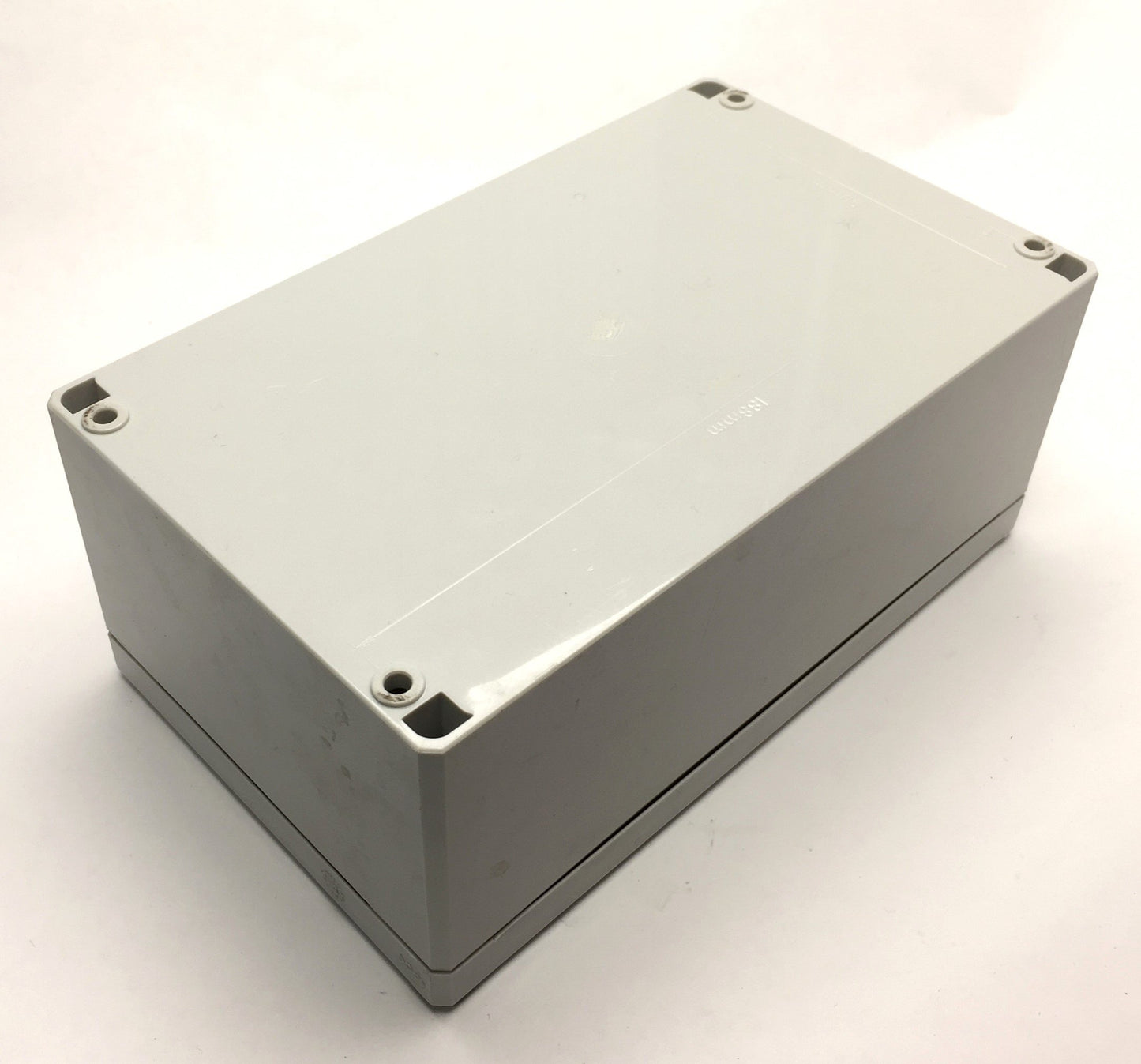 Used Hoffman Q4PBPCDM Pushbutton Enclosure 4-Hole 22.5mm, 200mm x 120mm x 87mm *Holes