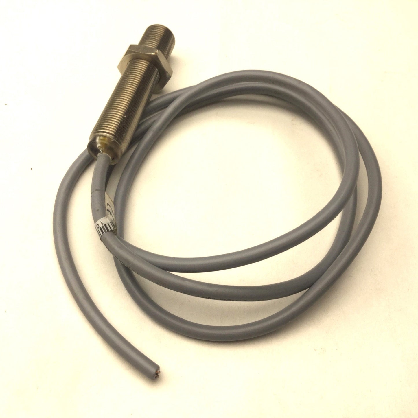 Used Pepperl Fuchs NBB2-12GM60-AO Inductive Proximity Sensor Range: 0-1.62mm 10-30VDC