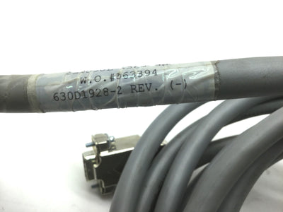Used Aerotech 630D1928-2 Configured Brushless Motor Feedback Cable, Length 17'