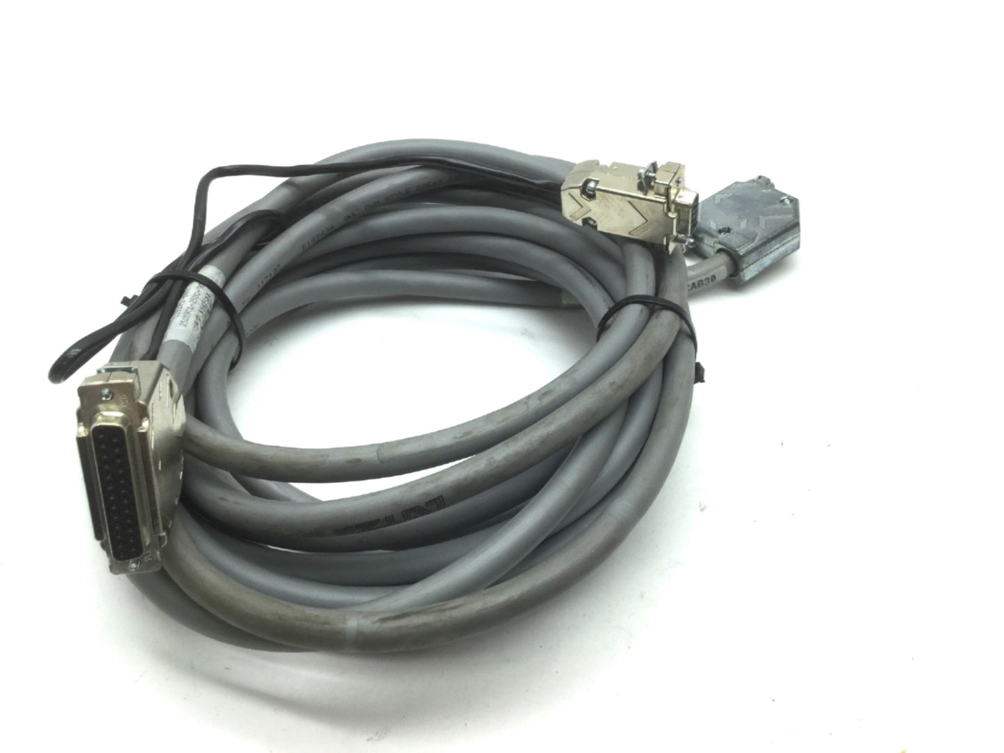 Used Aerotech 630D1928-2 Configured Brushless Motor Feedback Cable, Length 17'