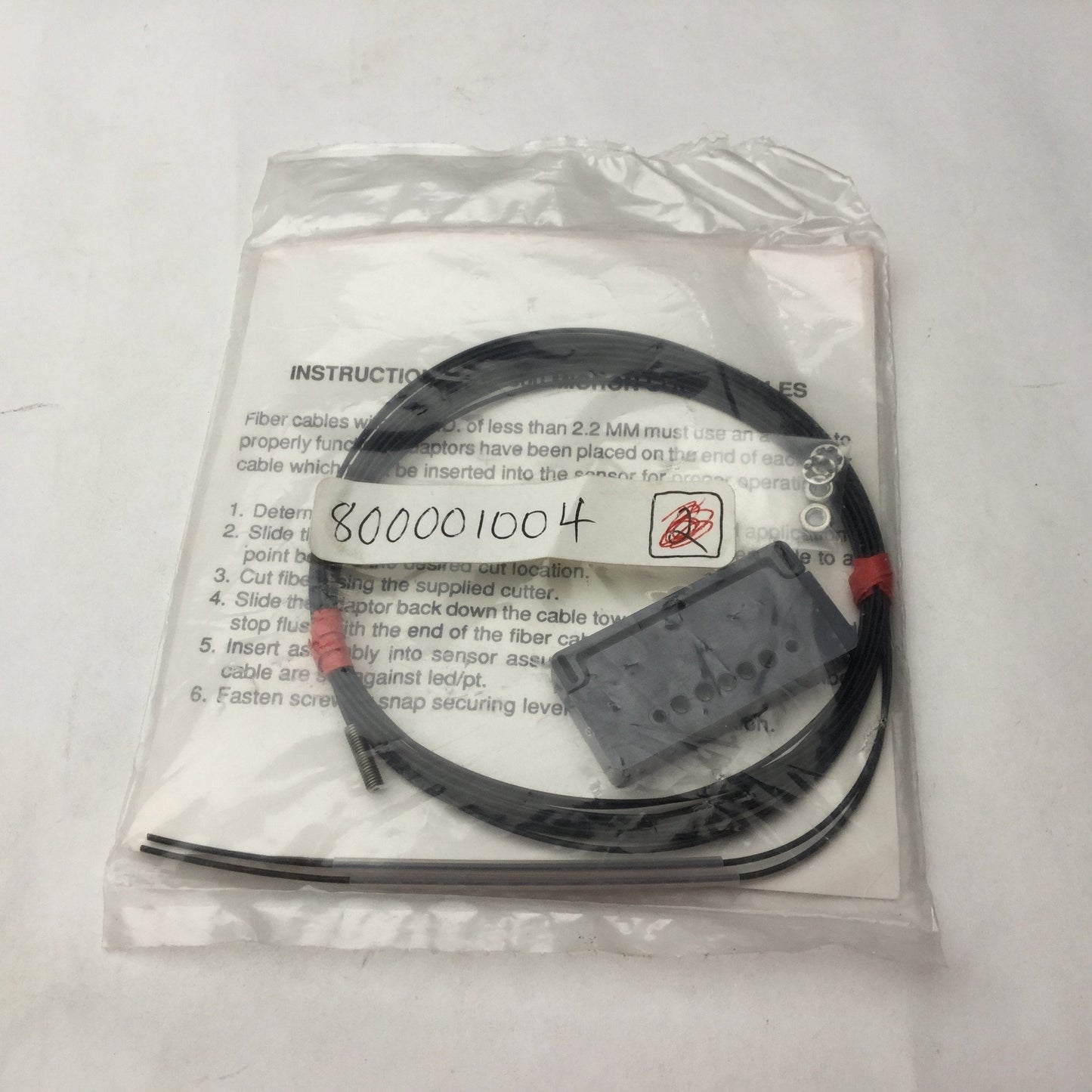 New Honeywell HPF-D004-H Micro Switch Fiber Optic Cable, M3 Thread