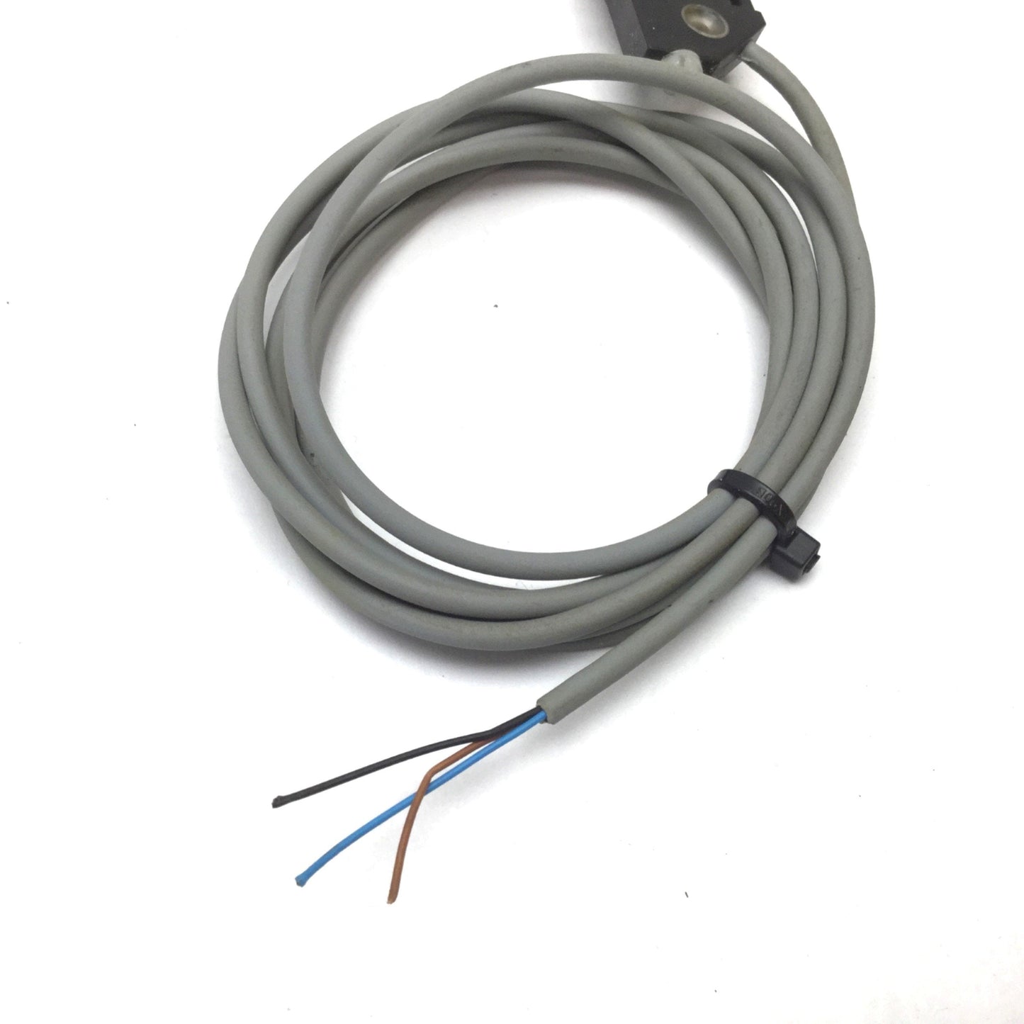 Used Turck BC10-QF5.5-RP6X2/S932 Capacitive Proximity Sensor, Range: 1-10mm, 10-30VDC