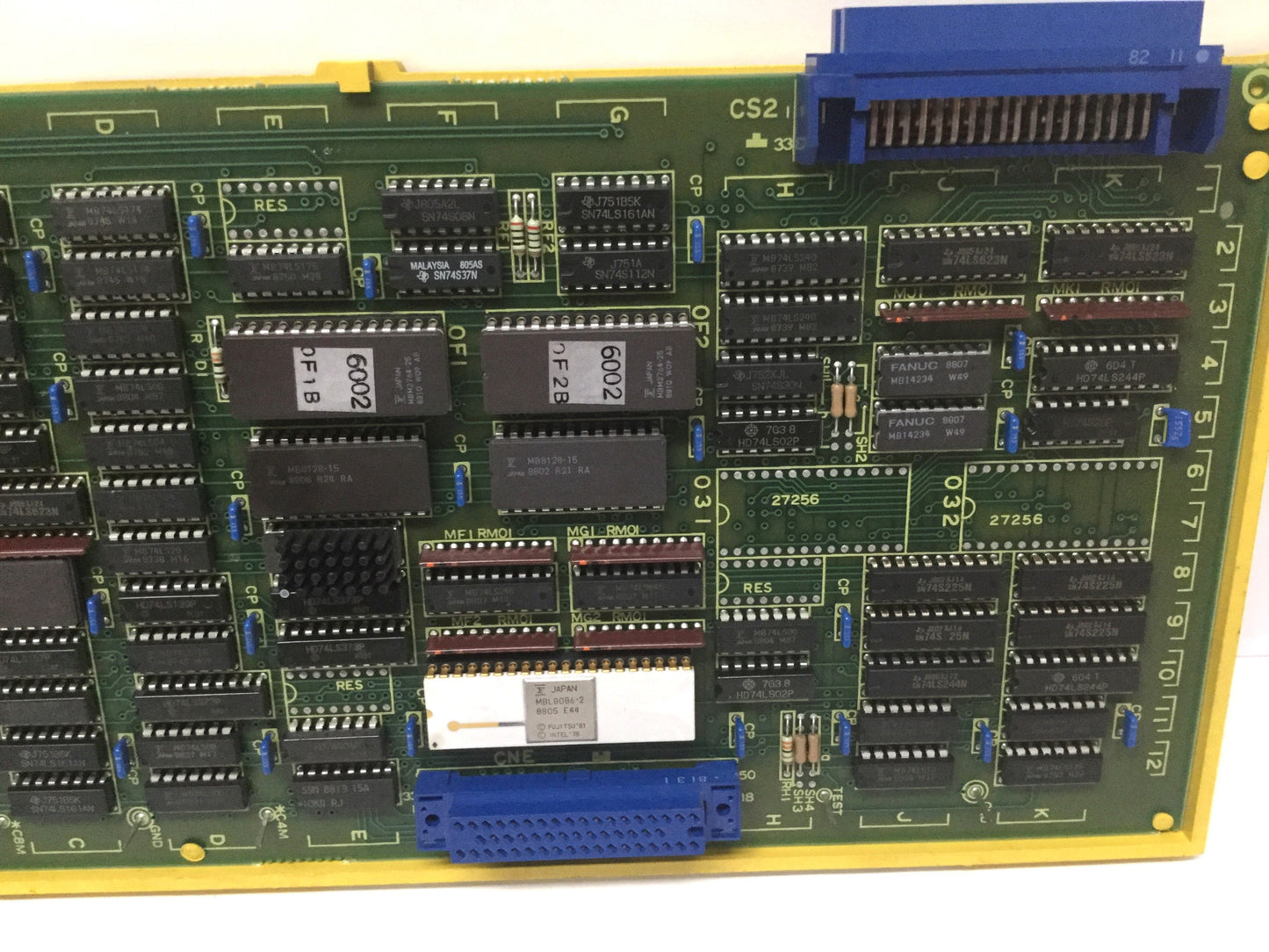 Used Fanuc A16B-1210-0800 /09B CNC Graphics/MPG Manual Pulse Generator Board PCB