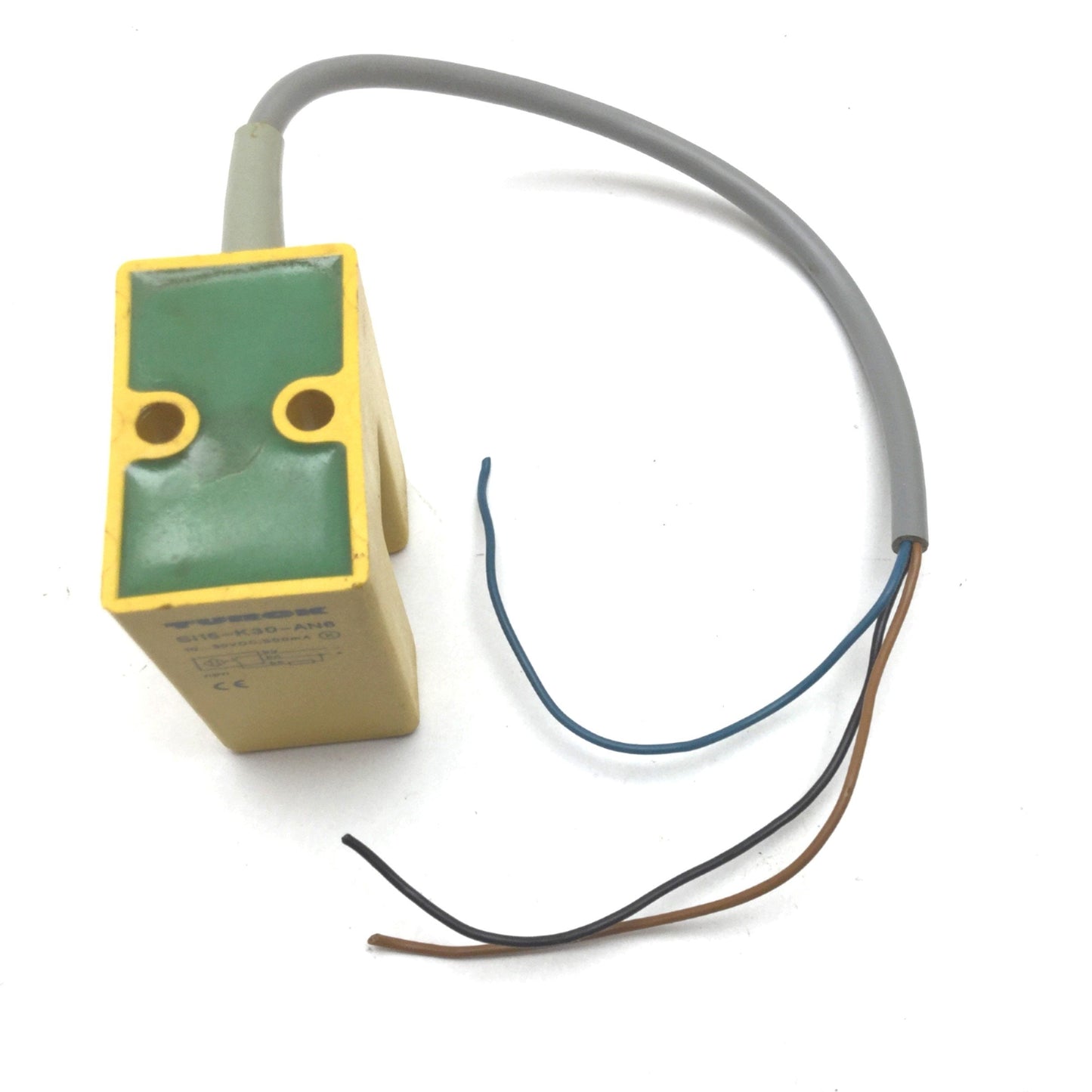 Used Turck Si15-K30-AN6 Slot Sensor, Slot: 30mm, Range: 15mm, *Deep Scratches*