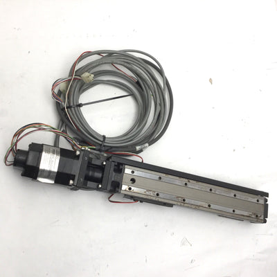 Used NSK MCM05 Linear Actuator, M22NSXA-JDN-HD-02 Stepper, *Missing Side Cover*