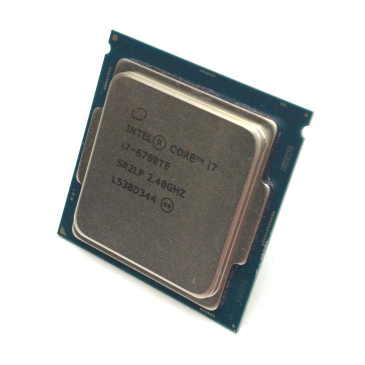 Used Intel i7-6700TE Computer Processor 2.4GHz 3.4 GHz Boost 4 Cores 8 Threads 1151