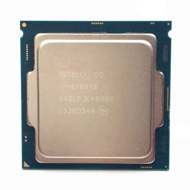 Used Intel i7-6700TE Computer Processor 2.4GHz 3.4 GHz Boost 4 Cores 8 Threads 1151