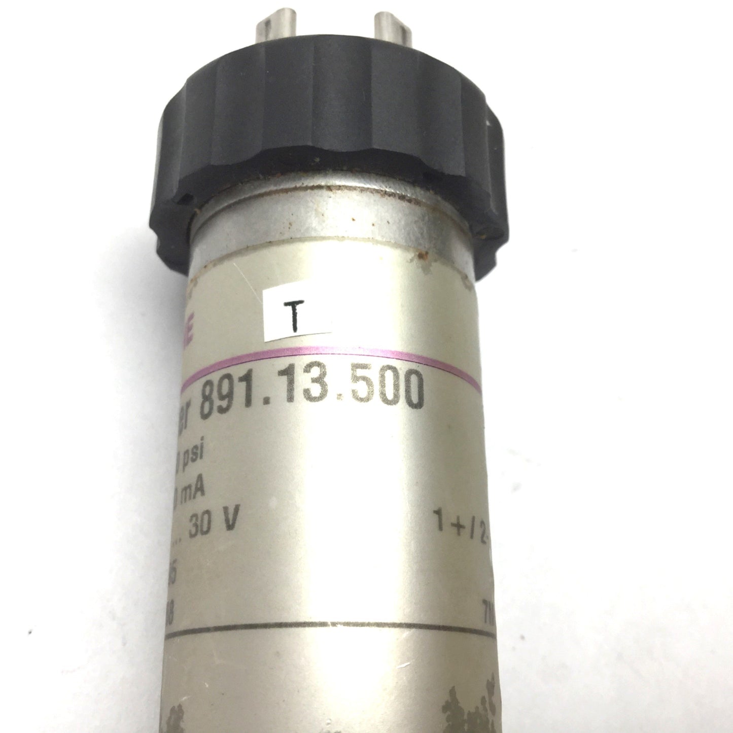 Used Wika 8348868 891.13.500 Pressure Transmitter Sensor, 0-50psi, 10-30VDC, 4-20mA