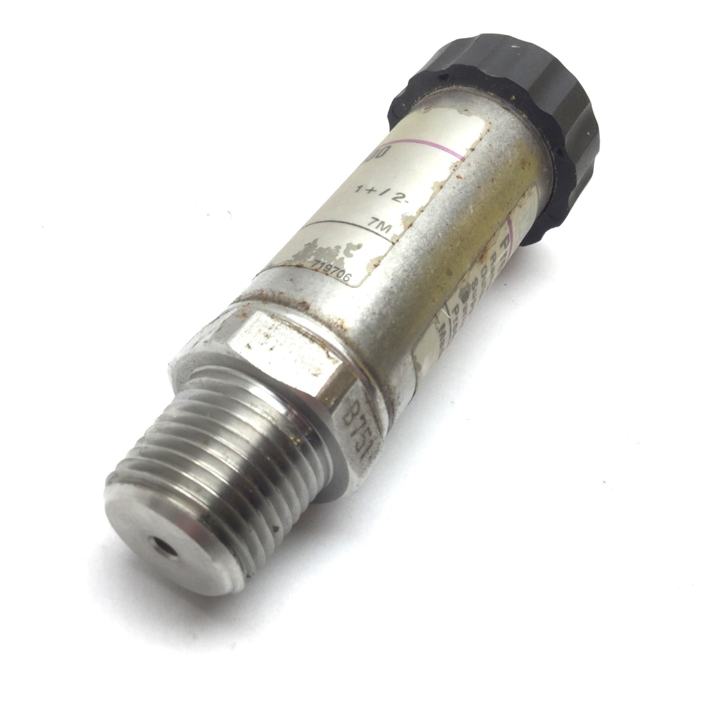 Used Wika 8348868 891.13.500 Pressure Transmitter Sensor, 0-50psi, 10-30VDC, 4-20mA
