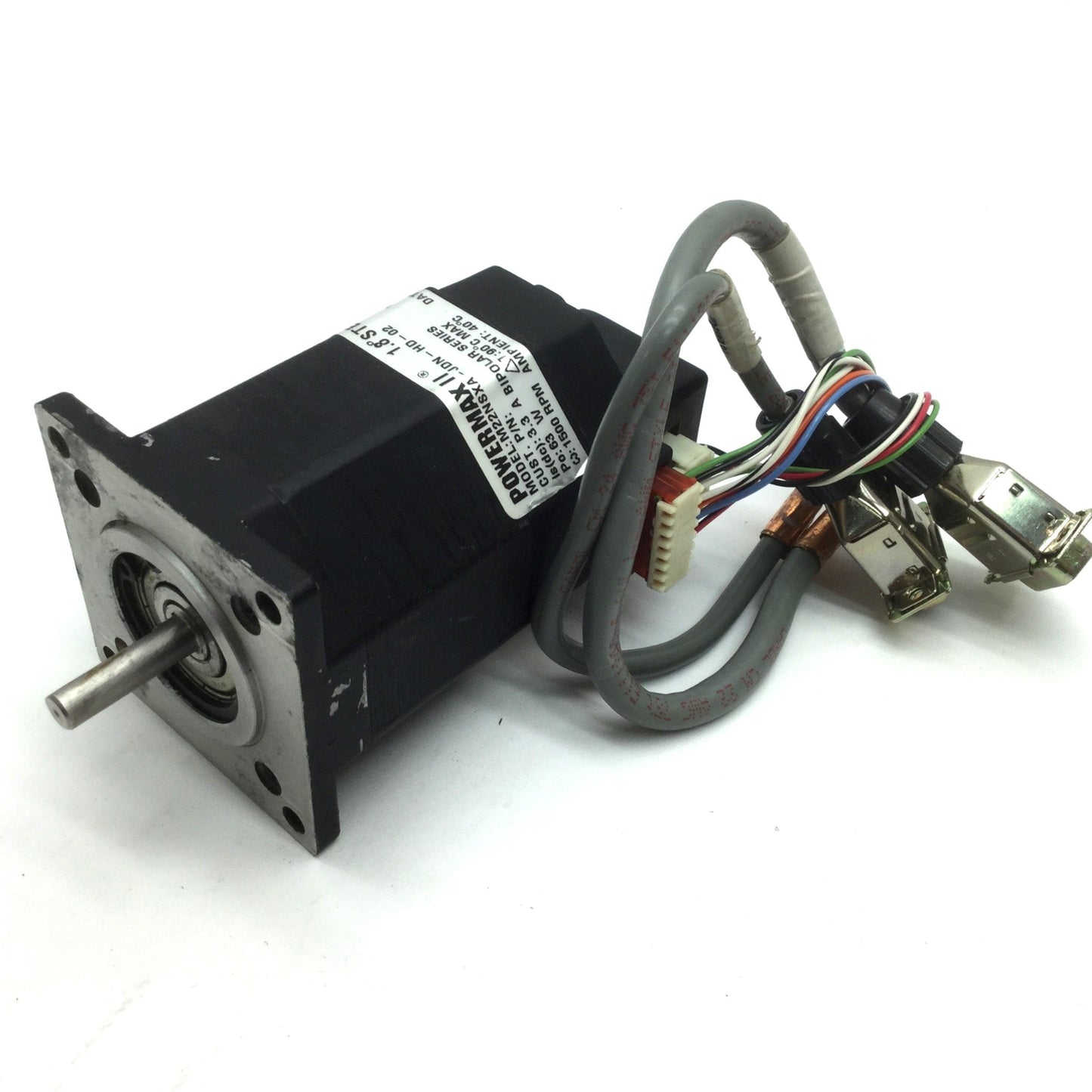 Used Pacific Scientific M22NSXA-JDN-HD-02 Powermax II Stepper Motor 1500RPM 24VDC