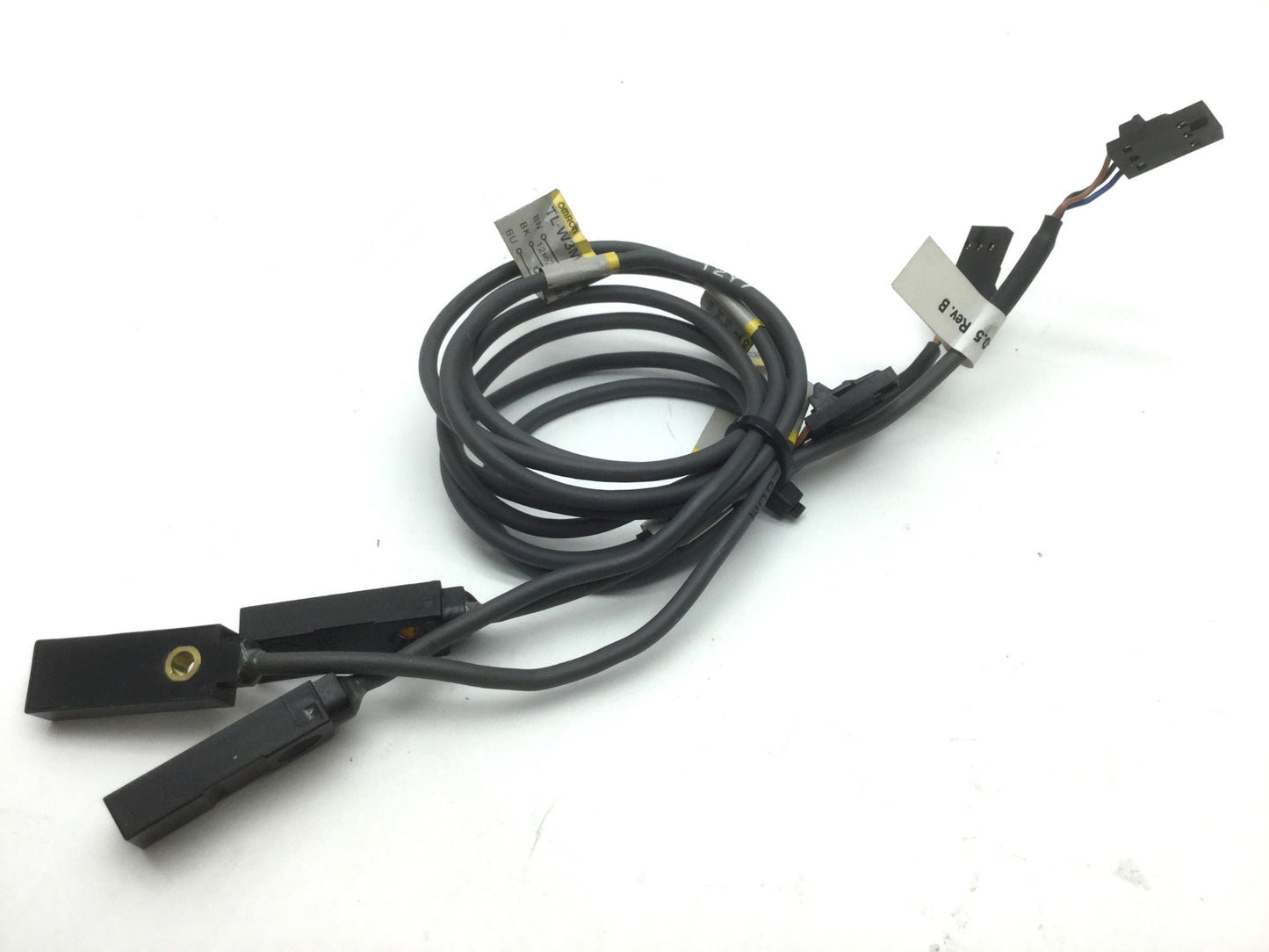 Used Lot of 3 Omron TL-W3MB2 Inductive Proximity Switch/Sensor, Voltage: 12-24VDC PNP