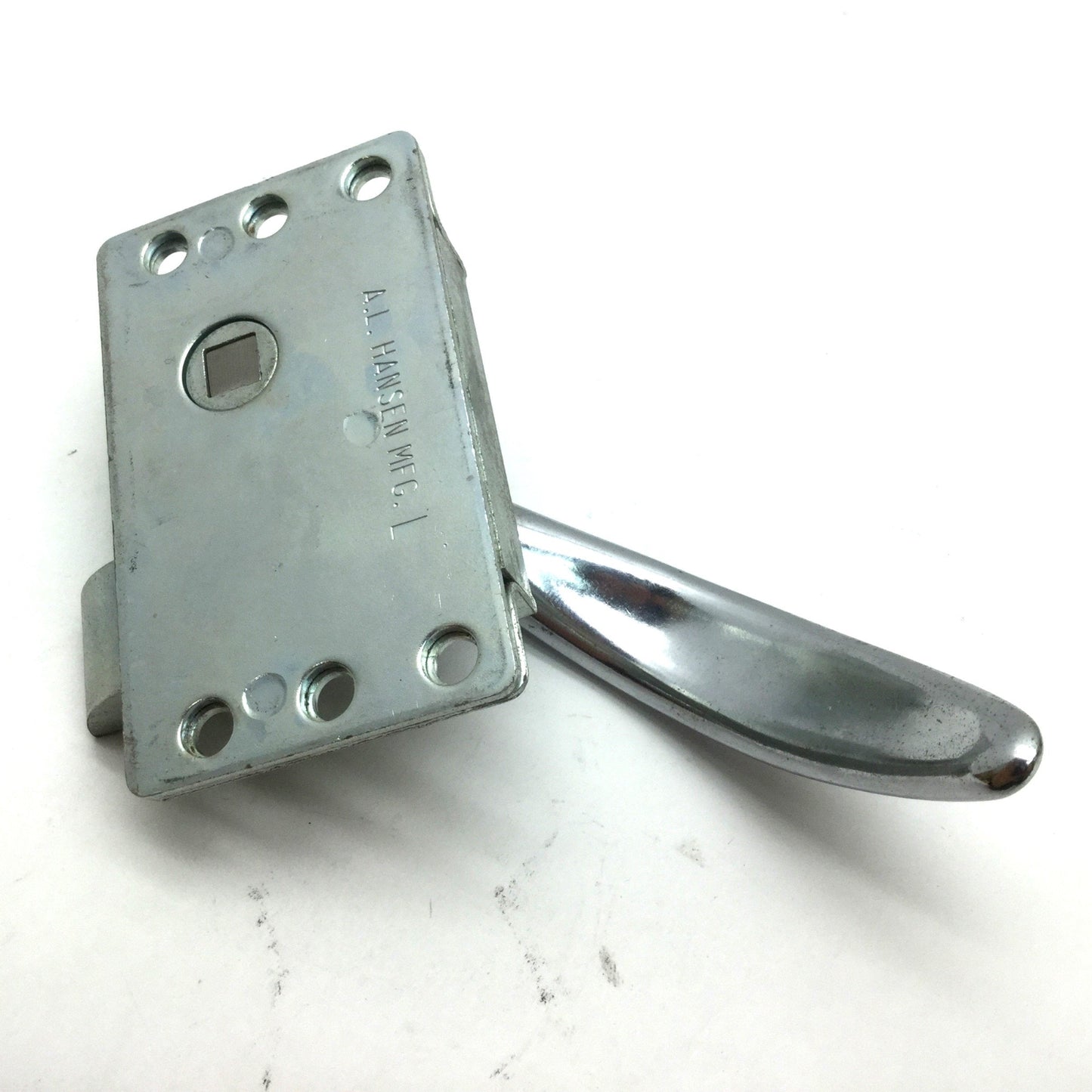 Used A.L. Hansen 58 Cab Lock Left With 74 Inside Handle Zinc Die Cast