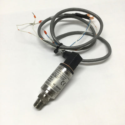 Used Tescom 200-1000-2527 Pressure Transmitter 0-1000psi, 1/4"NPT, 0-10VDC Transducer