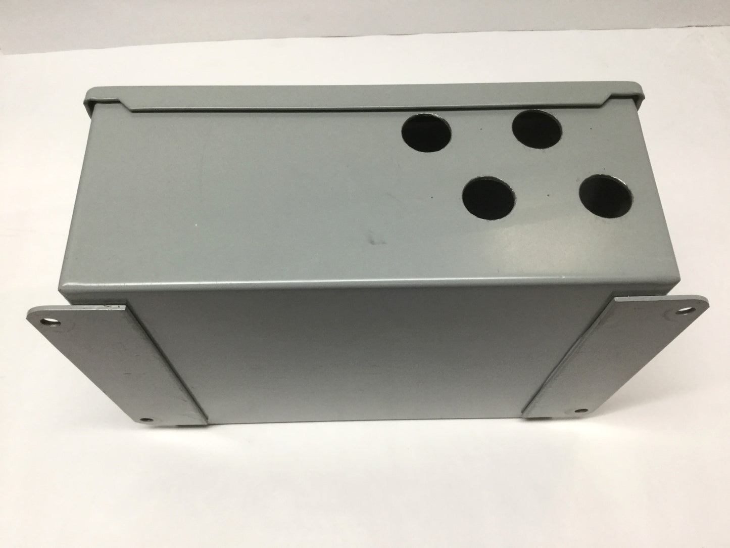 Used Hoffman A1008SC Electrical Steel Enclosure Screw Cover Junction Box 10"x 8" x 4"