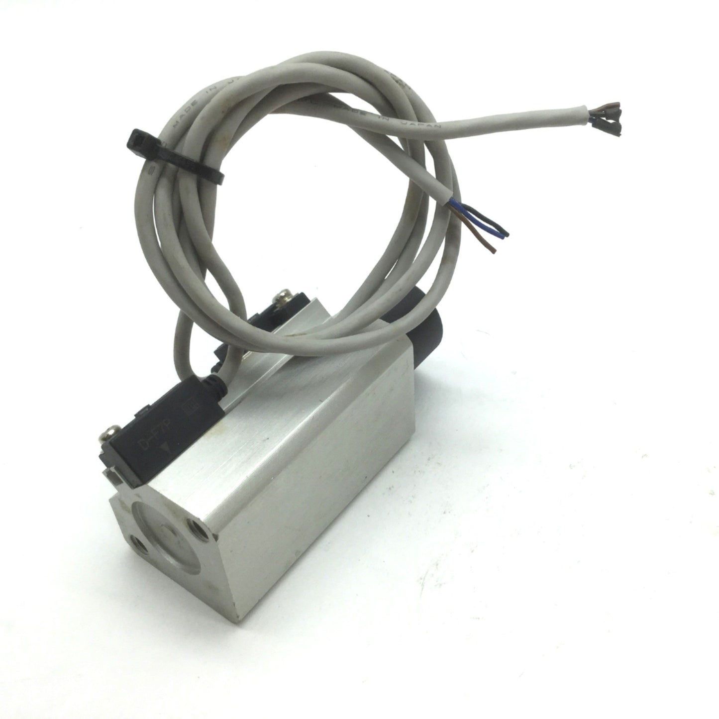 Used SMC RSQA20-20D-F7P Compact Stopper Cylinder Bore: 20mm Ports: 1/8" Rc, 2x D-F7P