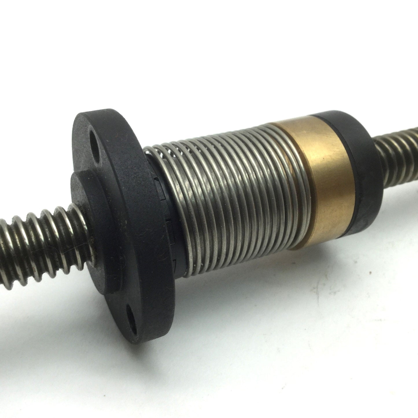 Used Linear Lead Screw With Anti Backlash Nut Right Hand, Travel: 13.75" Lead: 0.1"