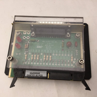 Used Web Technology LSC-10 M037101 IO Pod, 94V-0, REV B, 50-Pin to 25-Pin