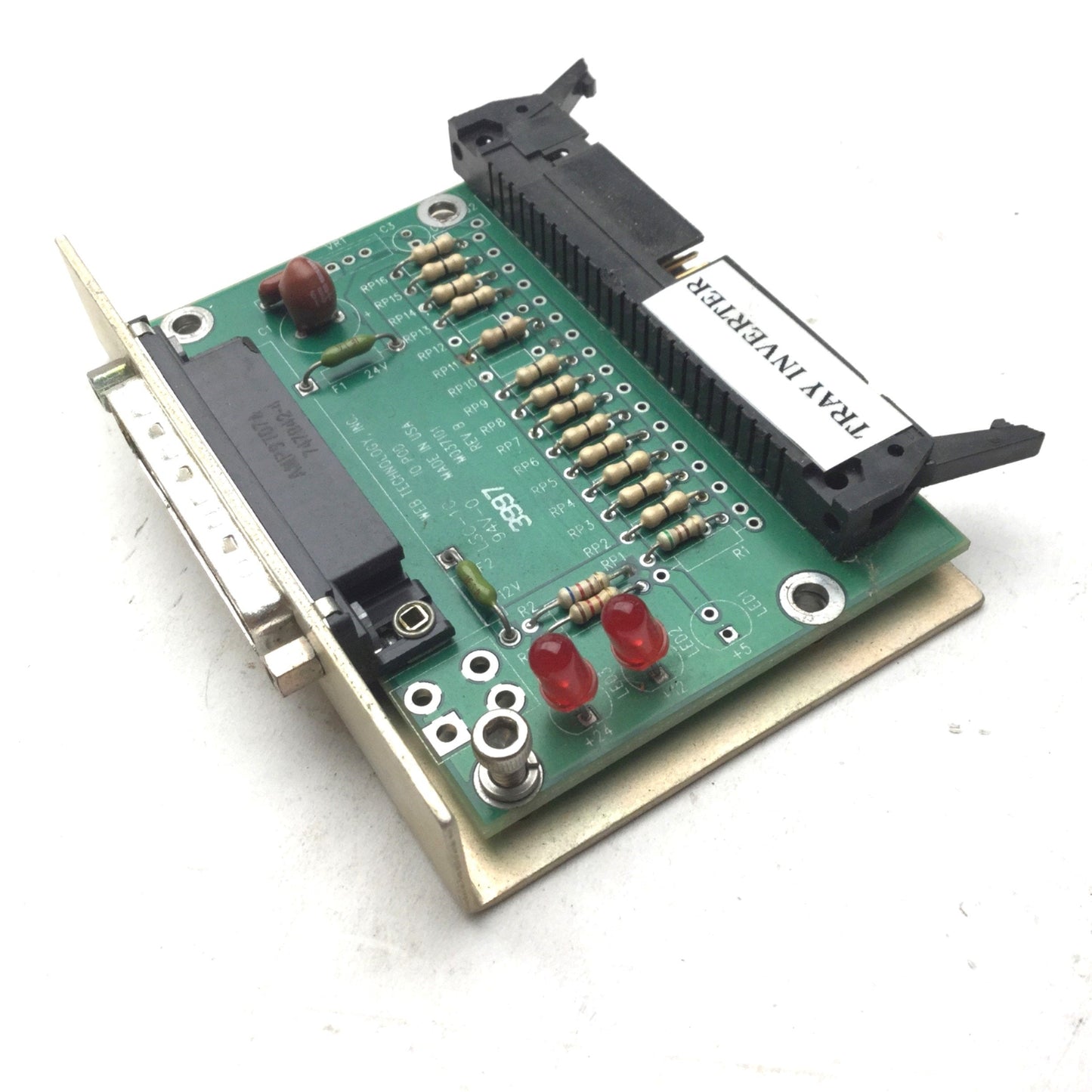 Used Web Technology LSC-10 M037101 IO Pod Tray Inverter 50-Pin to 25-Pin 94V-0 REV B
