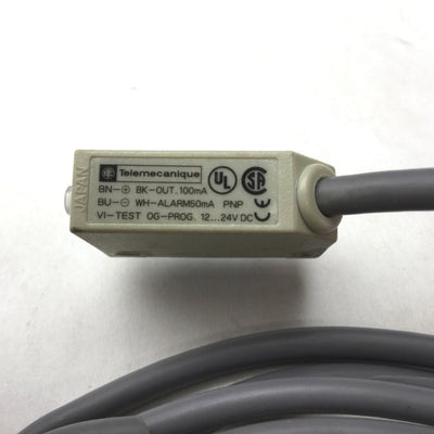 Used Telemecanique XUMH 703535 Photoelectric Sensor, PNP, 12-24VDC, 100mA