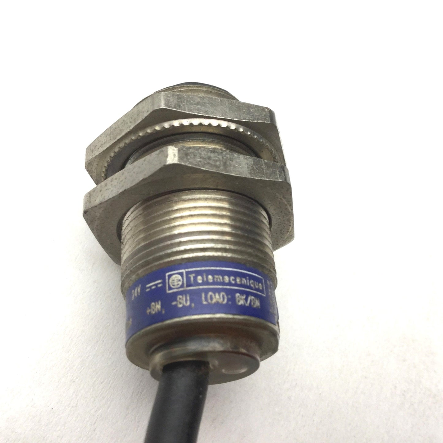 Used Telemecanique XS1N18NA349L1 Proximity Sensor, Voltage: 12-24VDC, 200mA, 18mm