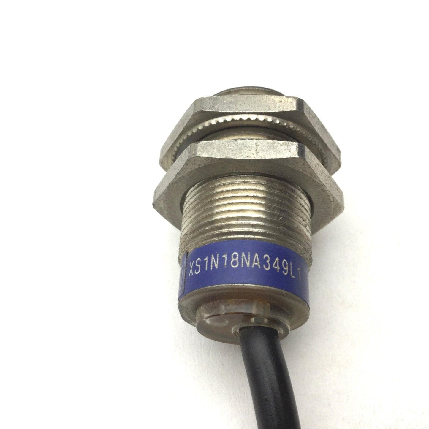 Used Telemecanique XS1N18NA349L1 Proximity Sensor, Voltage: 12-24VDC, 200mA, 18mm