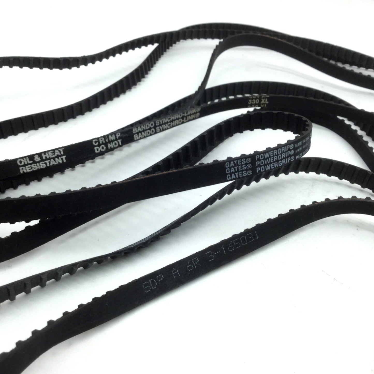 New Lot of 5 New 330XL031 Timing Belt W: 5/16", 165 Teeth, L: 33"