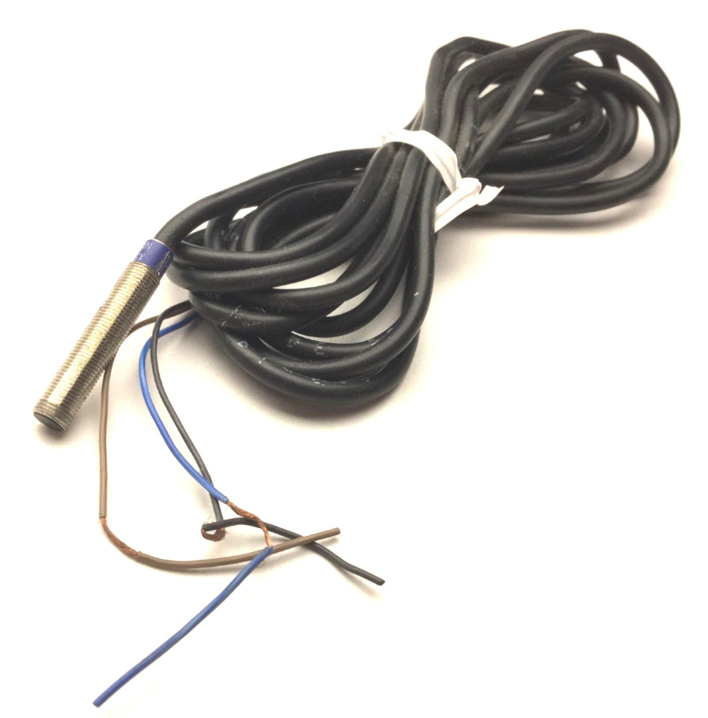 Used Telemecanique XS1N05NA310 Inductive Proximity Sensor, 5-24VDC, Range: 1mm