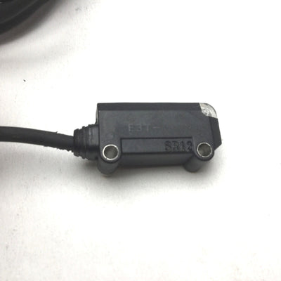 Used Omron E3T-SR12 Retroreflective Photoelectric Sensor, Range: 10-200mm, PNP