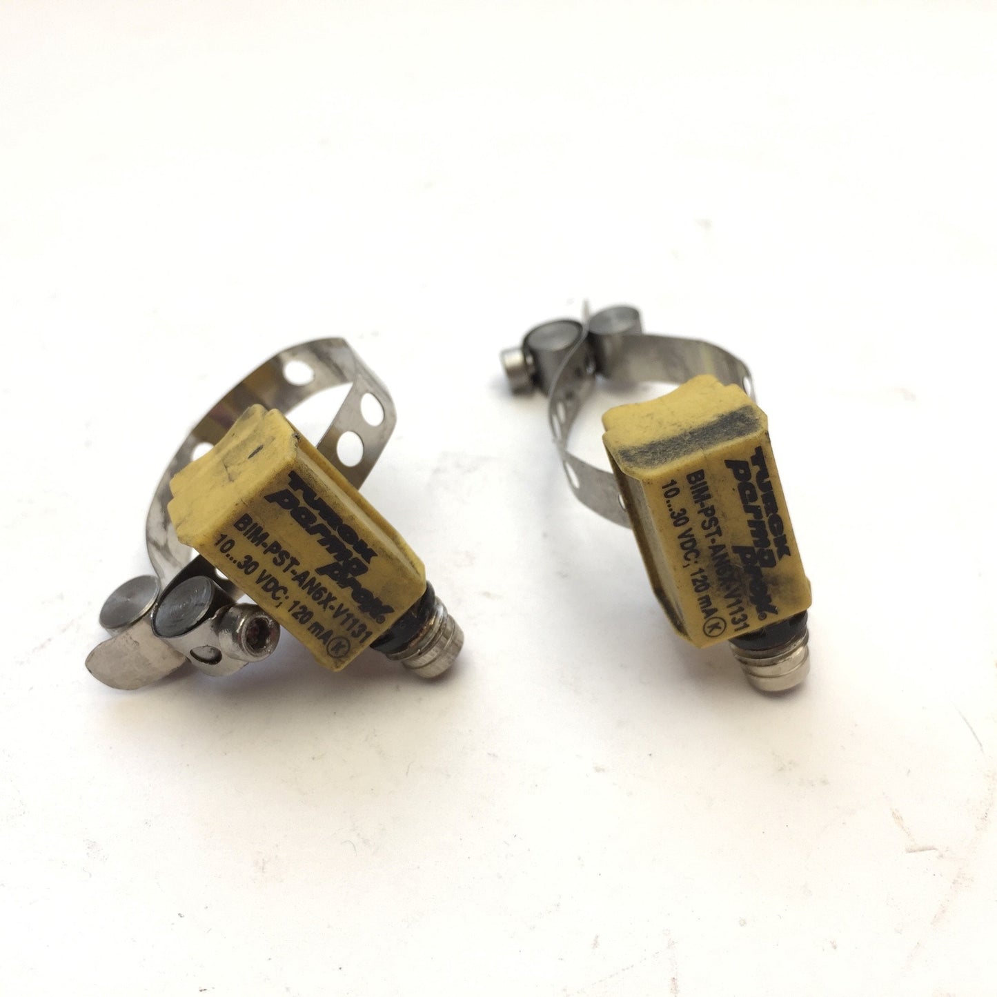Used Lot of 2 Turck BiM-PST-AN6X-V1131 Magnetic Field Sensor, M8x1, 10-30VDC, NO, NPN