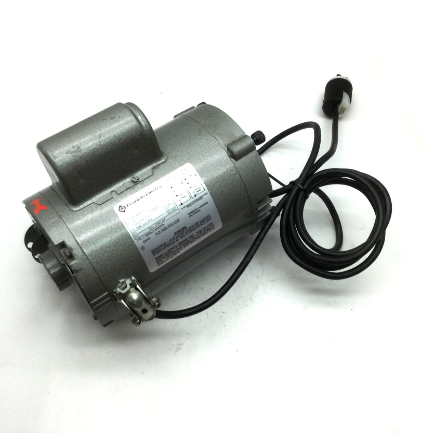 Used Franklin Electric 1102180403 Electric Motor from Savant VP100, 1/2 HP 115VAC