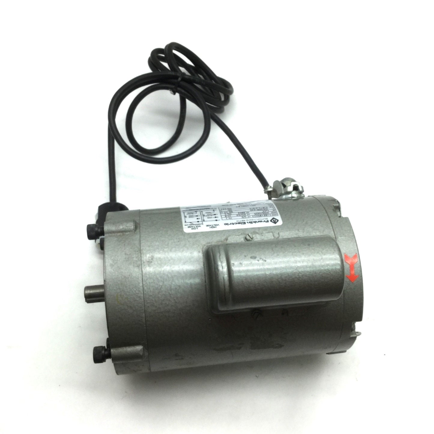 Used Franklin Electric 1102180403 Electric Motor from Savant VP100, 1/2 HP 115VAC