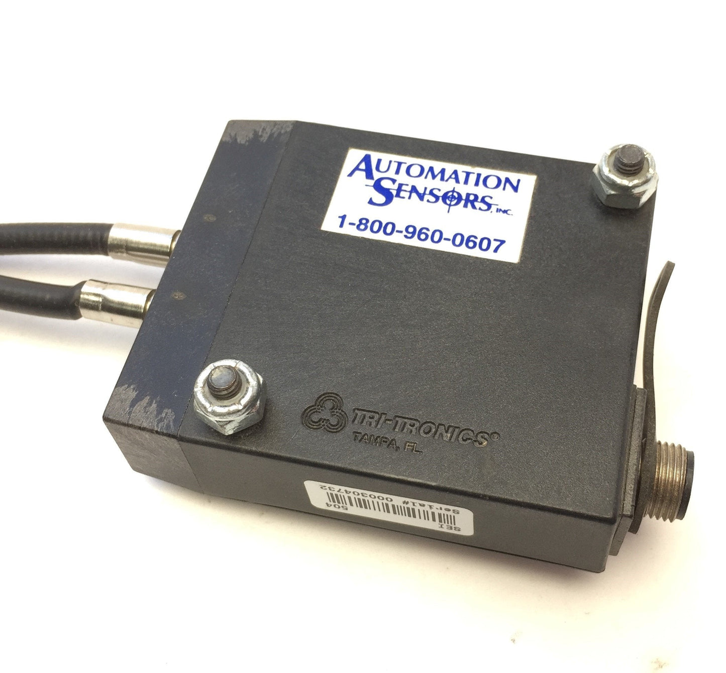 Used Tri-Tronics Model SEI SmartEye Mark II Photo Sensor 12-24VDC, BF-A-36TP Cable