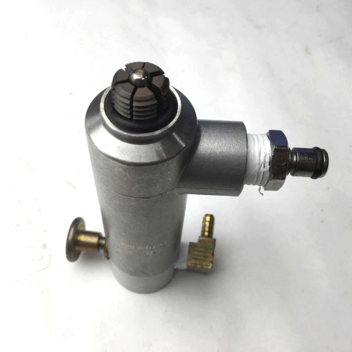 Used Weh Adapter Typ 17, Max Pressure: 50 Bar/750 PSI Max, Connection: 1/4" NPT
