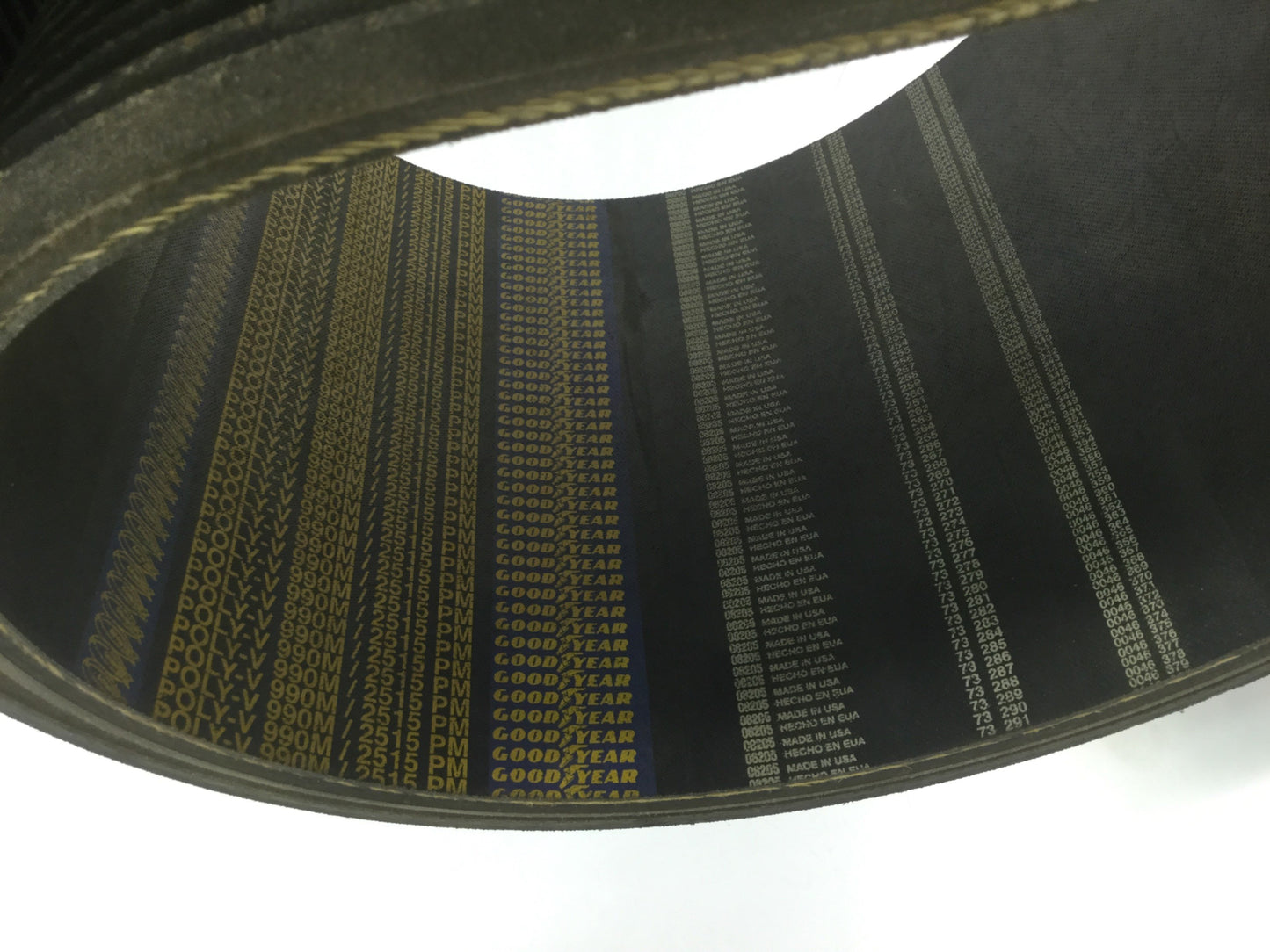 New Goodyear 990M/2515PM Poly-V Belt 990M24 Ribs-24, W~9 L: 99" 2515mm