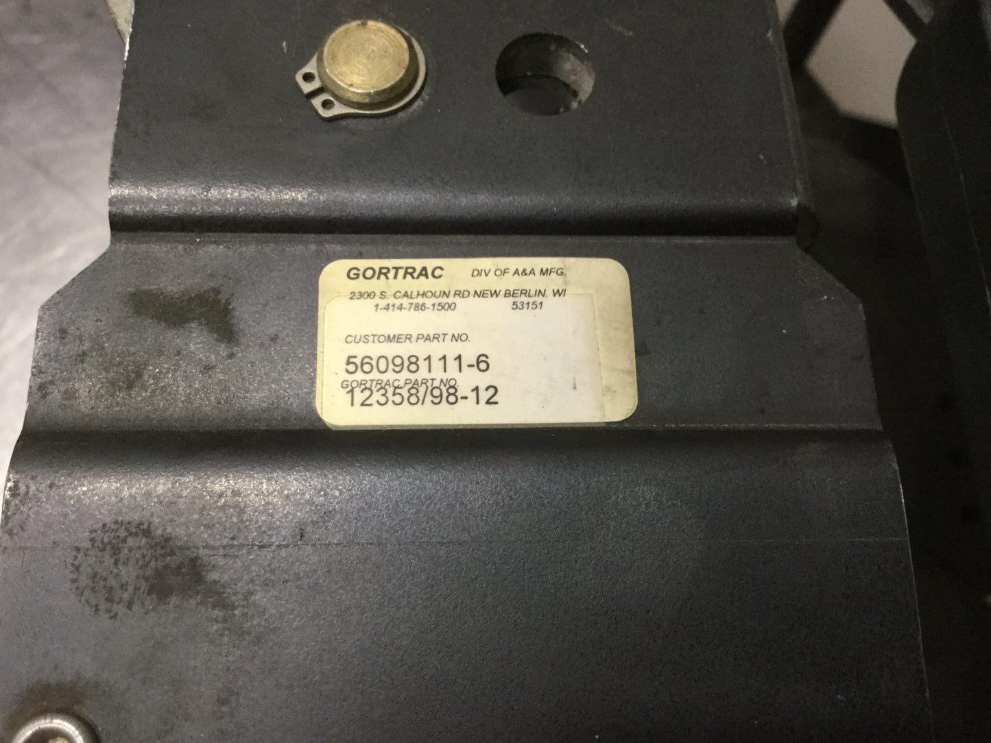 Used DYNATECT Gortrac 12358/98-12 Nylatrac Cable & Hose Carrier L 7' 8" W 4.5" D 3"