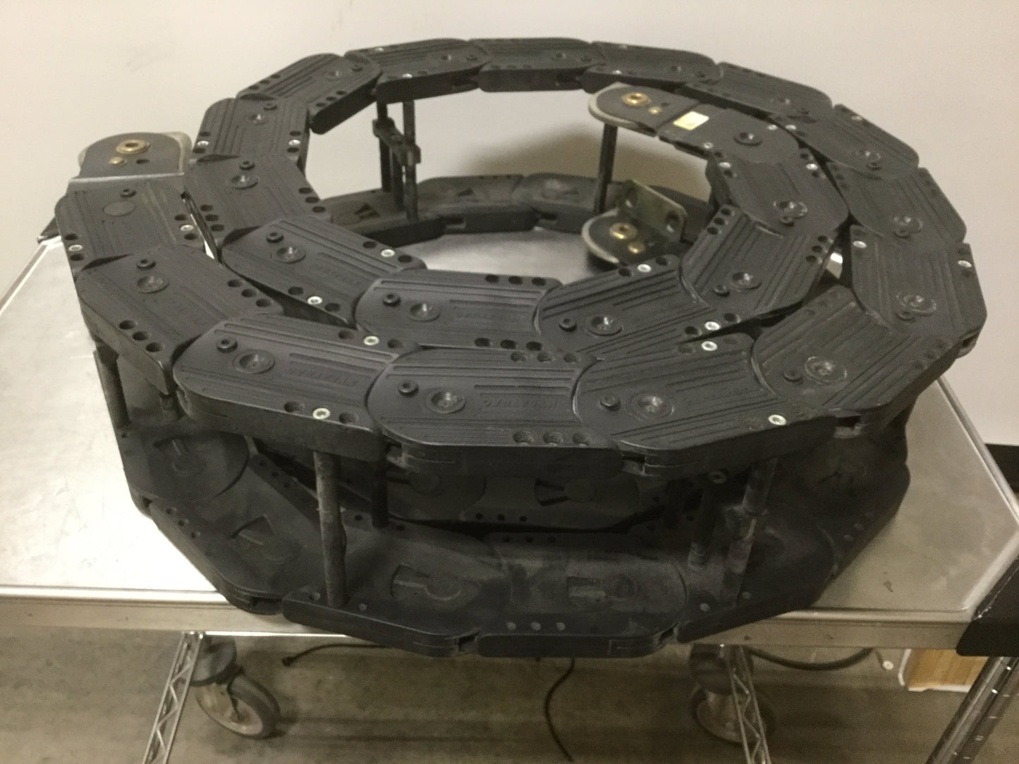 Used DYNATECT Gortrac 12358/98-12 Nylatrac Cable & Hose Carrier L 7' 8" W 4.5" D 3"