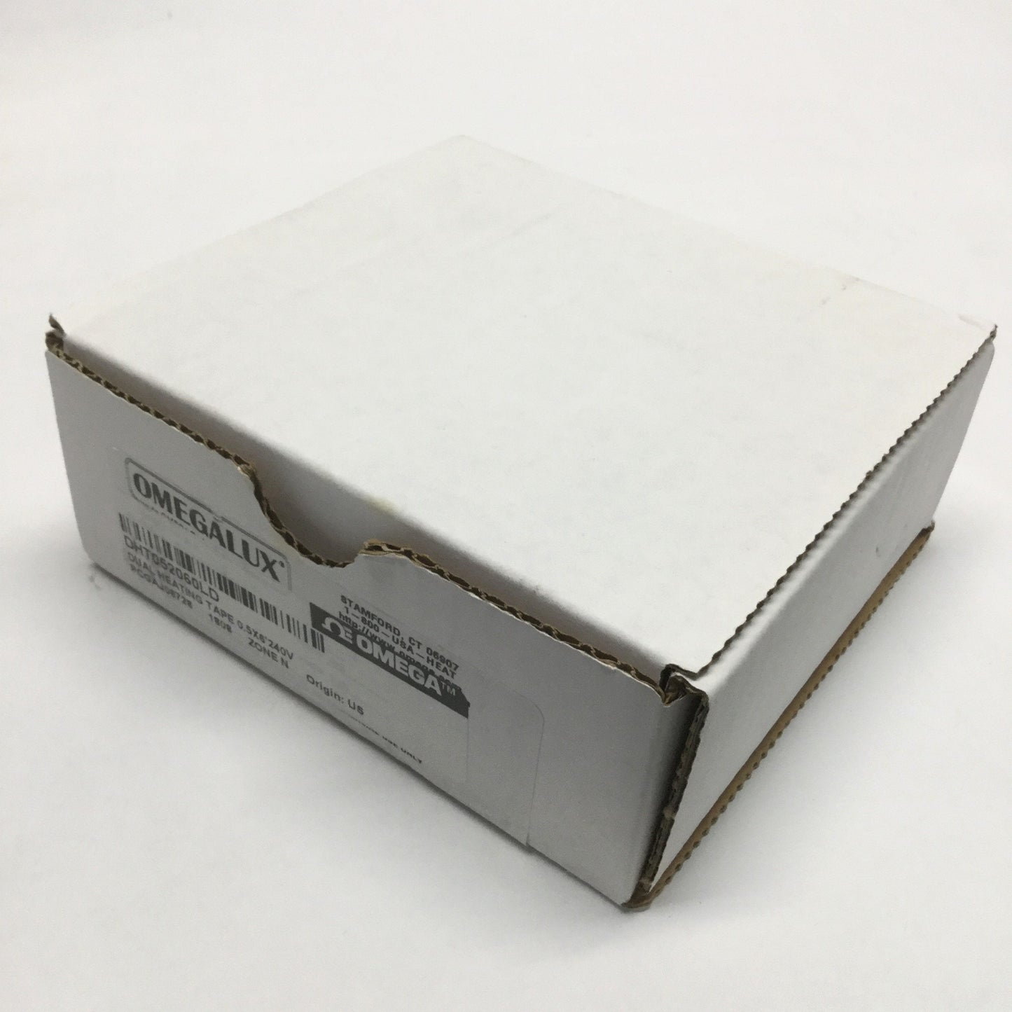 New Omega DHT052-060LD Fiberglass High Temperature Dual Heating Tape 240V 0.5"x6'