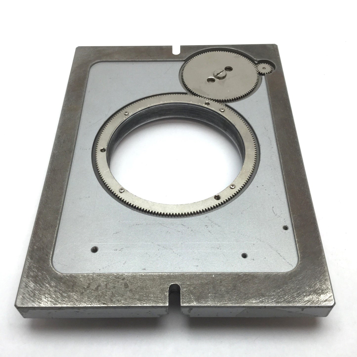 For parts or not working Nikon Rotation Table For V-12 Optical Comparator, 360° Rotation, *For Parts*