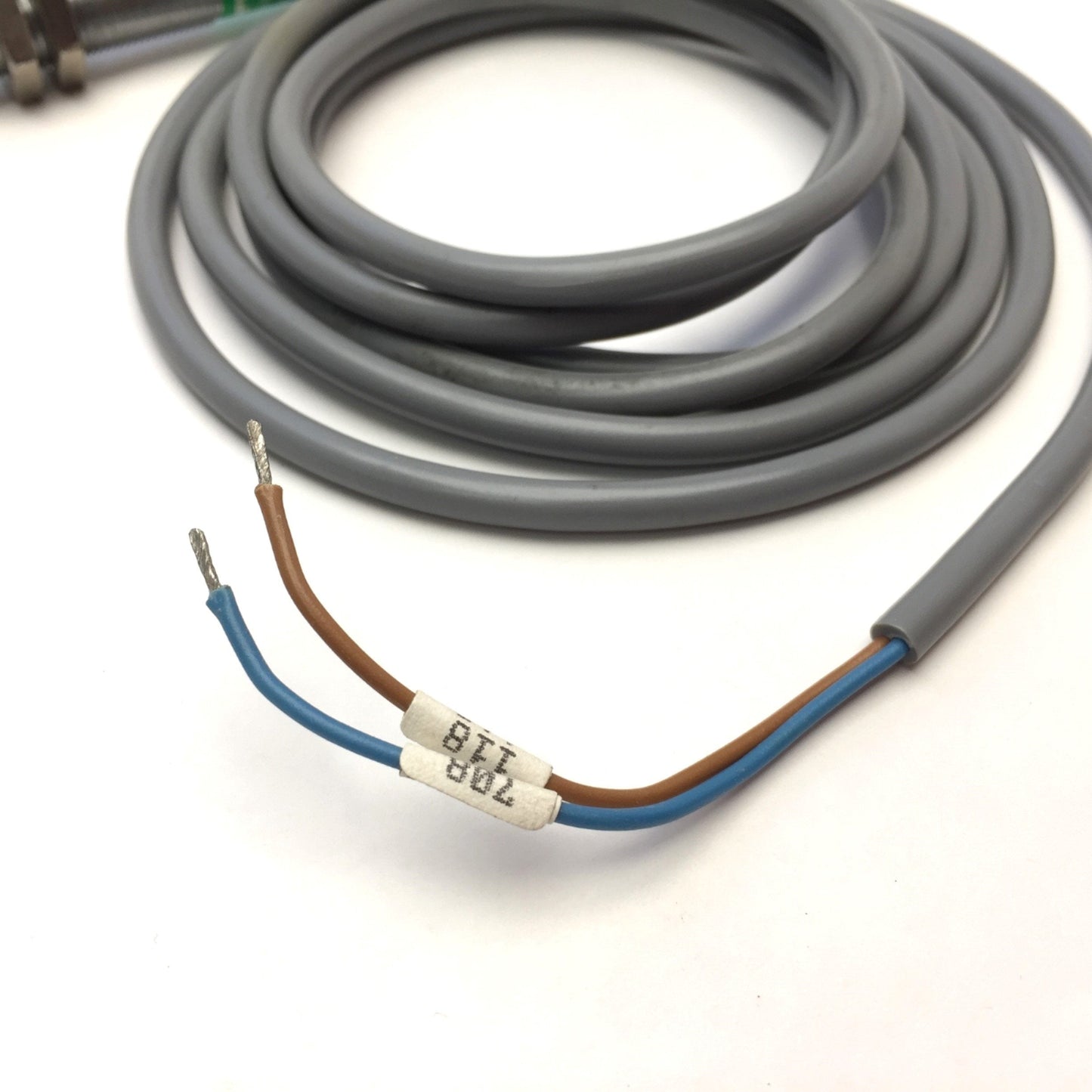 Used Turck Bi2-M12-AD4X Inductive Proximity Sensor, 10-65VDC, M12x1, NO, Range: 2mm