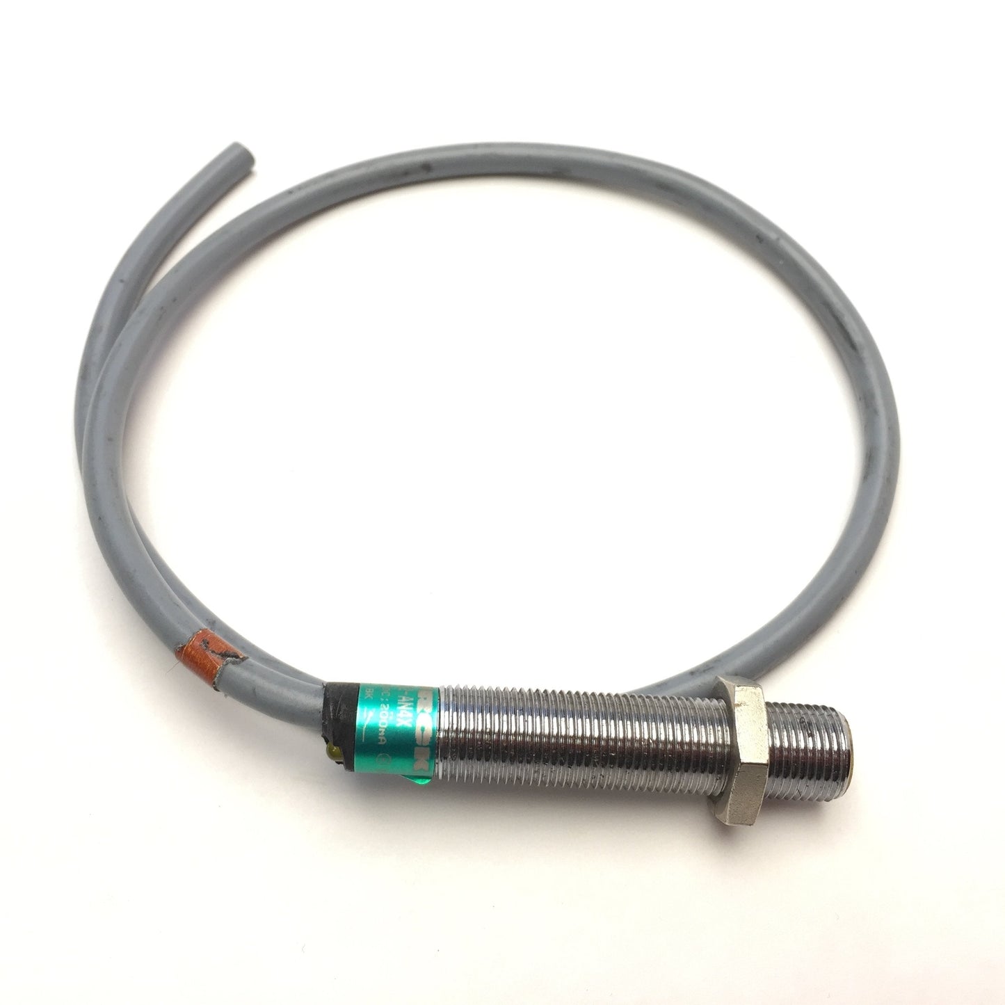 Used Turck Bi2U-M12-AN4X Proximity Sensor, 10-65VDC, Barrel M12, Sensing Distance 2mm
