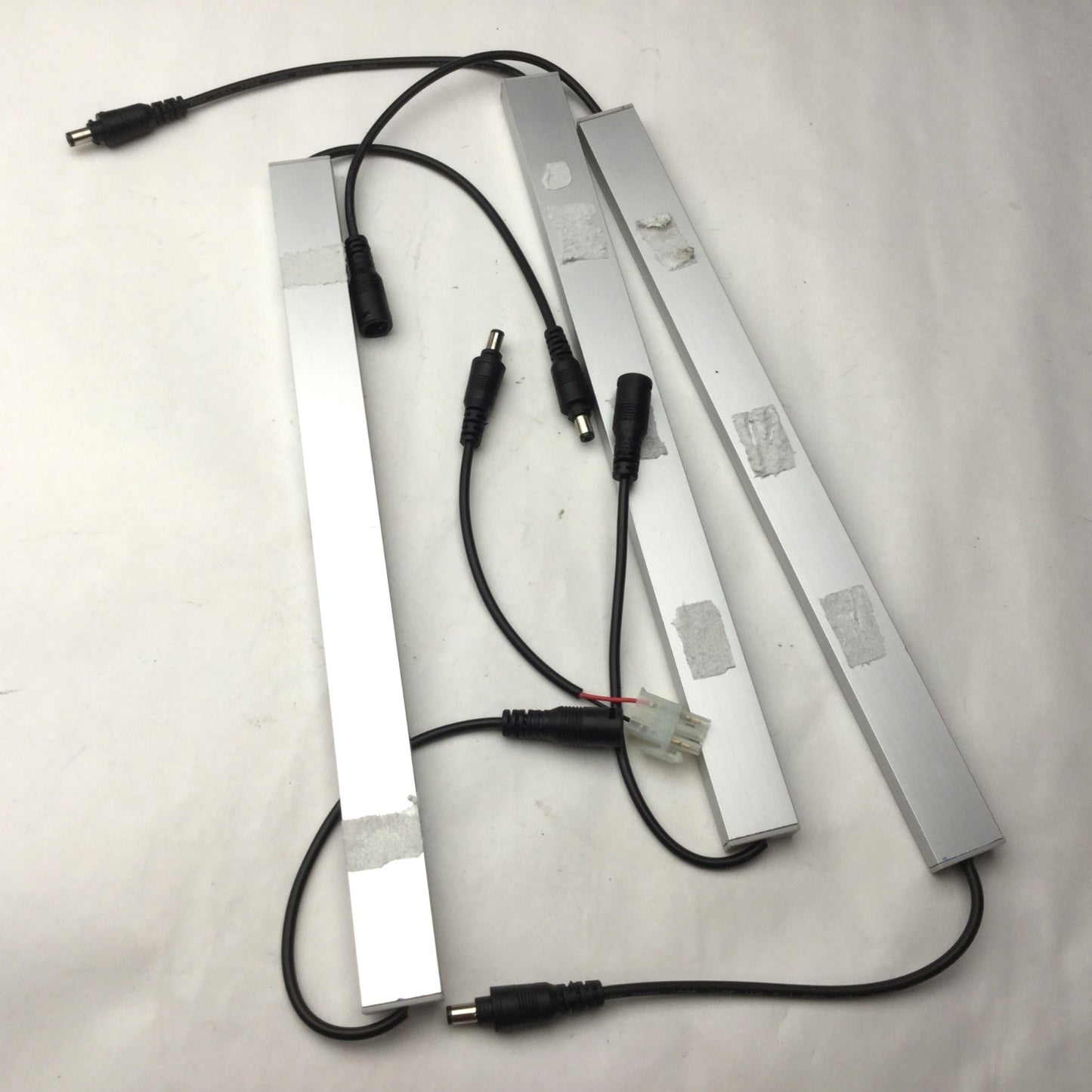 Used Set of 3 Very Bright Light Bars, 1" Wide x 12" Long, Voltage: 24VDC