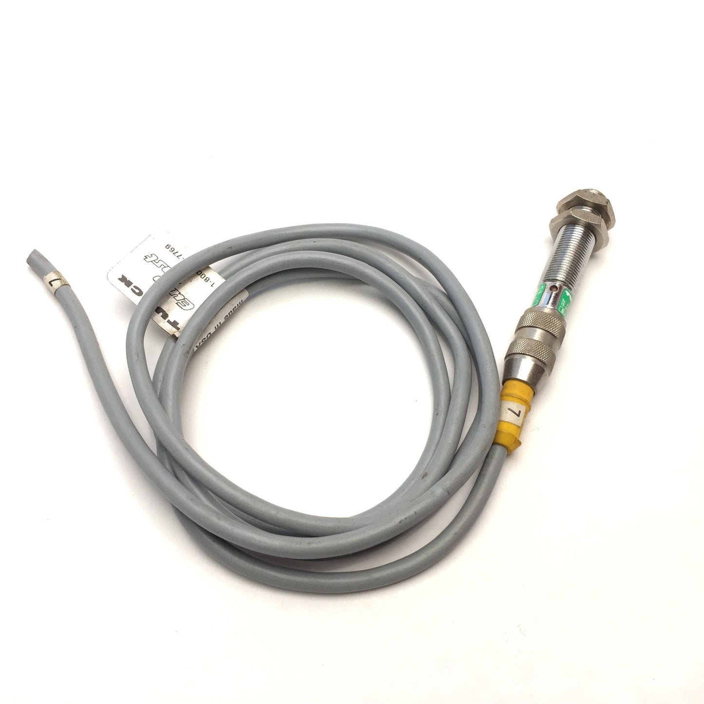 Used Turck Bi4-M12-AP6X-H1141 Proximity Sensor, 10-30VDC, M12x1, NO PNP, Range: 4mm