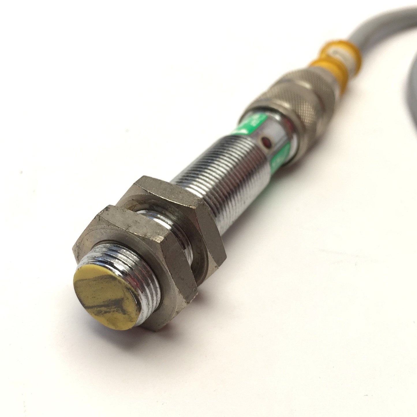 Used Turck Bi4-M12-AP6X-H1141 Proximity Sensor, 10-30VDC, M12x1, NO PNP, Range: 4mm