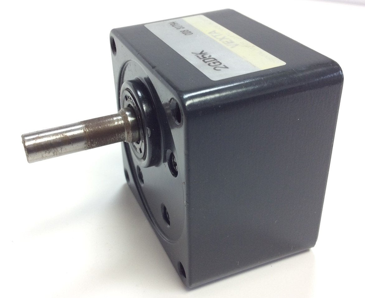 Used Oriental Motor Co. Vexta 2GD5K Motor Gear Head 0.315" Shaft Size 1" Shaft Length