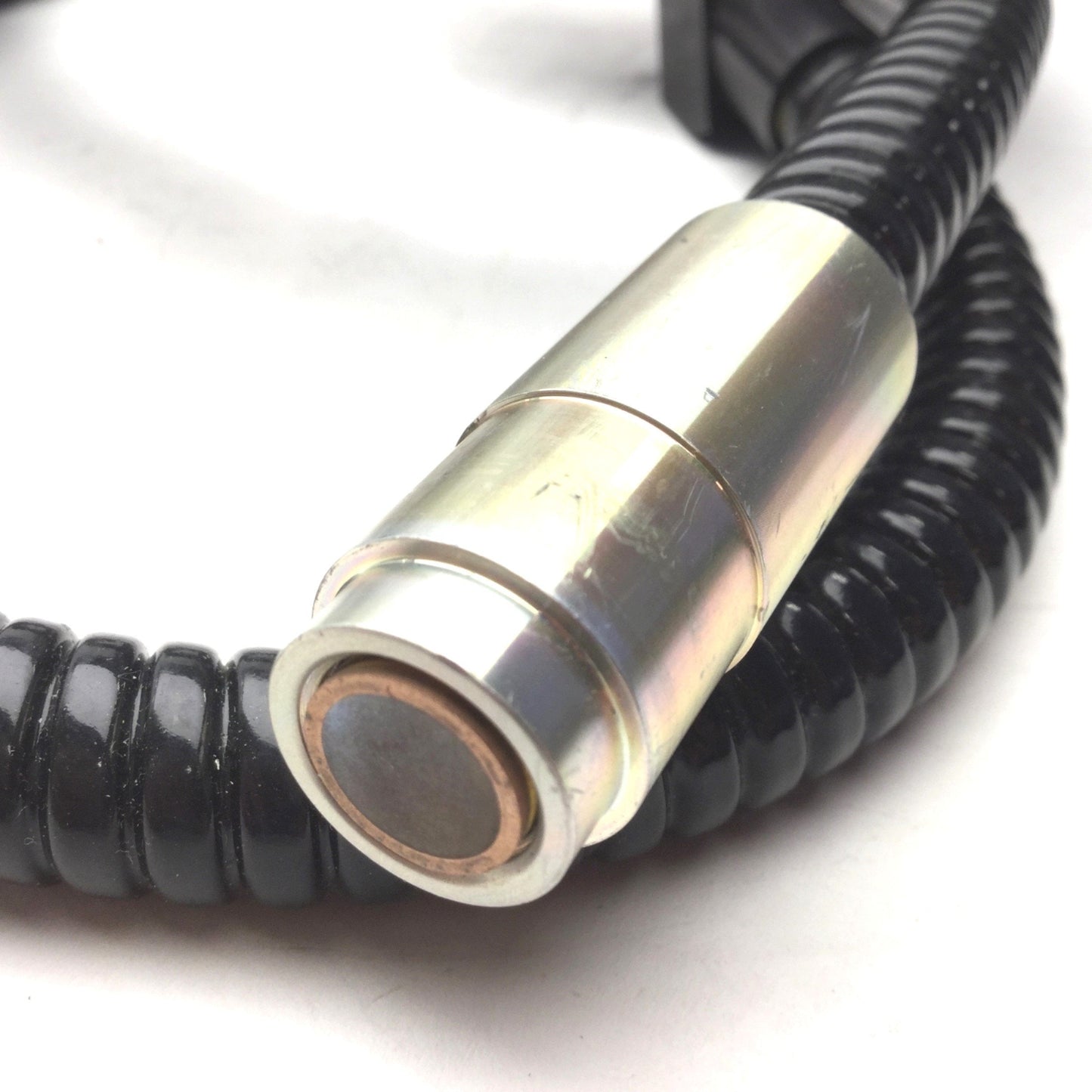 Used Leeds Fiber Optic Microscope Light Ring, ID: 1-29/32", Input: 5/8", Length: 44"